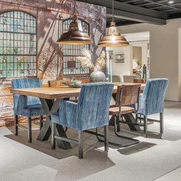 KEIJSER&CO EETSTOELEN DELANO - SHOWROOMMODEL beschikbaar voor biedingen