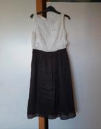 Monsoon Zwart Crème Kant Jurk Maat 40, Maat 38/40 (M), Zwart, Ophalen of Verzenden, Zo goed als nieuw