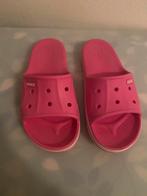 Roze Crocs slippers maat 41/42 (8-10), Ophalen of Verzenden, Zo goed als nieuw, Roze, Slippers