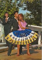 Spaanse DANSER MET ECHTE GEBORDUURDE JURK, Verzenden, 1960 tot 1980, Gelopen, Spanje