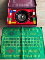 Roulette spel in kunststof doos., Hobby en Vrije tijd, Gezelschapsspellen | Bordspellen, Drie of vier spelers, Ophalen of Verzenden