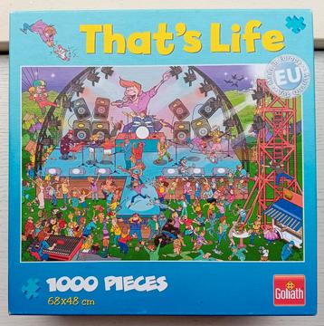 That's Life puzzel Concert 1000 compleet beschikbaar voor biedingen