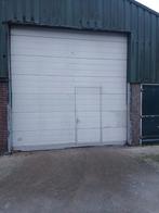 Overheaddeur 4x4 met loopdeur, Ophalen of Verzenden, 120 cm of meer, Garagedeur, 215 cm of meer