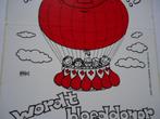 sticker Rode Kruis nijmegen bloed donor luchtballon marcus, Verzamelen, Verzenden