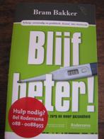 Blijf beter Bram Bakker, Ophalen of Verzenden, Zo goed als nieuw, Dieet en Voeding