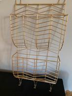 Goude ijzeren tijdschriften rek, Ophalen of Verzenden, Zo goed als nieuw