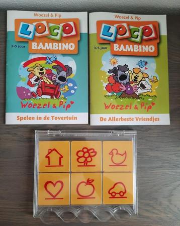 bambino loco + 2 boekjes Woezel en Pip 3-5 jaar beschikbaar voor biedingen