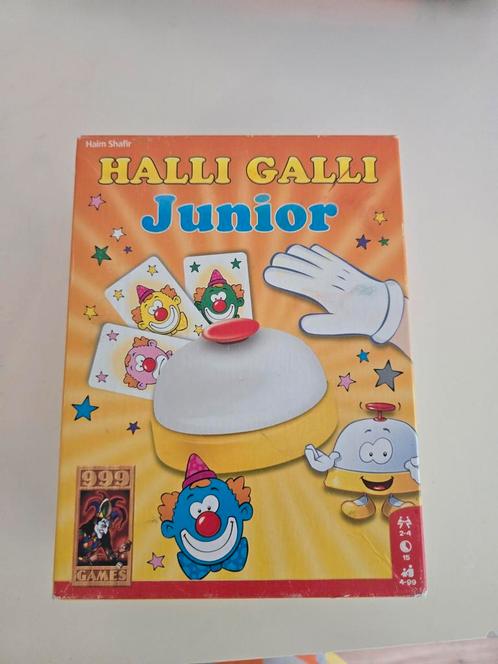 Halli Galli Junior - Reactiespel voor Kinderen, Hobby en Vrije tijd, Gezelschapsspellen | Bordspellen, Zo goed als nieuw, Drie of vier spelers