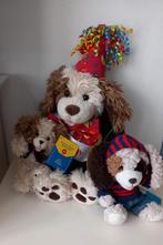 Build a Bear grote hond met kleding HAPPY BIRTHDAY + puppies, Ophalen of Verzenden, Zo goed als nieuw, Beer