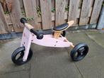 2 in 1 loopfiets/driewieler - Roze, Ophalen, Zo goed als nieuw, Loopfiets