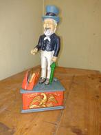 Gietijzeren spaarpot., Ophalen of Verzenden