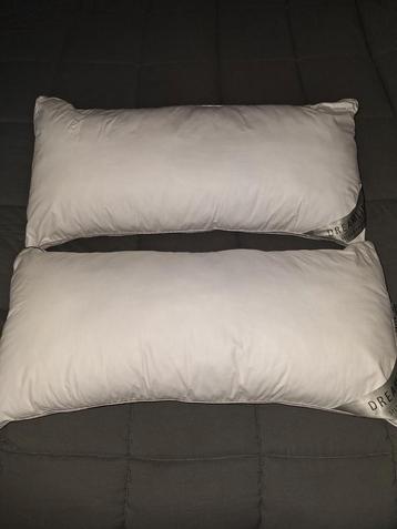 2 DreamLine Hoofdkussens 40x80cm - Nieuw! beschikbaar voor biedingen