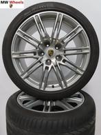 Originele Porsche Cayenne GTS 21 inch velgen met zomerbanden, Auto-onderdelen, Banden en Velgen, Gebruikt, Banden en Velgen, Zomerbanden