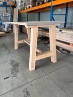 Diverse Eiken statafels, industriële statafel, diverse maten, Ophalen, 100 tot 150 cm, Vijf personen of meer, Rechthoekig