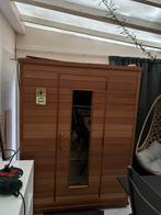 Infrarood sauna 140x100, Sport en Fitness, Sauna, Ophalen, Zo goed als nieuw, Infrarood, Complete sauna