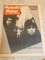 MELODY MAKER 1980 PRETENDERS Paul McCartney FRANK ZAPPA  UFO, Boeken, Ophalen of Verzenden, Muziek, Film of Tv