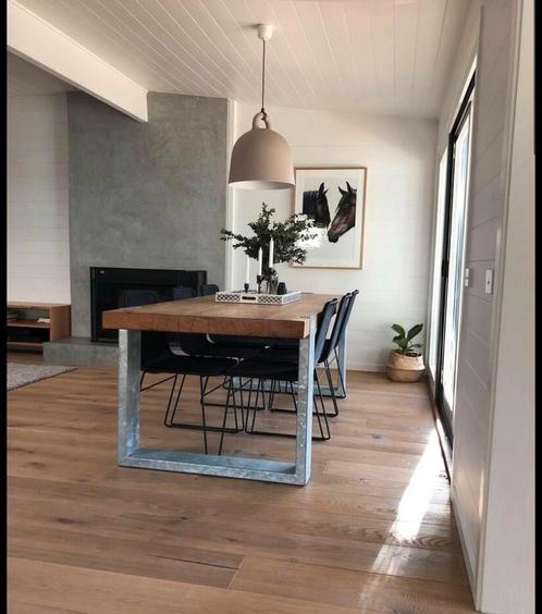 RUSTIEK GEBORSTELD EN KLEURLOOS GEOLIED 18CM BREED, Huis en Inrichting, Stoffering | Vloerbedekking, Nieuw, 75 m² of meer, Ophalen of Verzenden