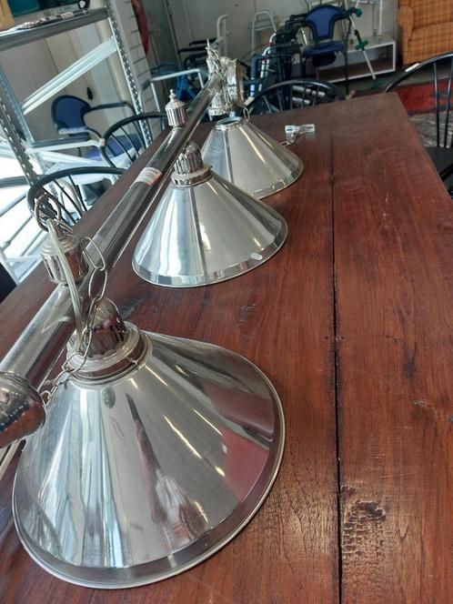 Eric Kuster Chrome mooie hanglamp luxe groot, Huis en Inrichting, Lampen | Plafondlampen, Gebruikt, Metaal, Ophalen of Verzenden