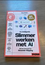 Slimmer werken met AI - Ethan Mollick, Ophalen of Verzenden, Zo goed als nieuw