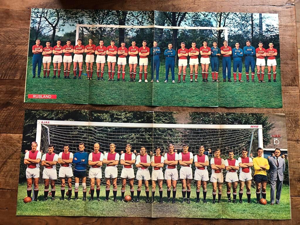 Oude voetbal posters, Ophalen of Verzenden, Zo goed als nieuw