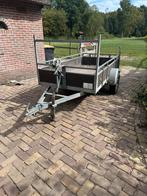 Aanhanger met lier en poten, Doe-het-zelf en Verbouw, Lieren en Takels, Ophalen, Gebruikt