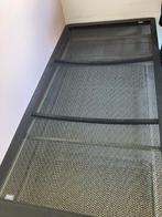 Auping spiraalbodem 100x200 antraciet in perfecte staat, Ophalen, 100 cm, Eenpersoons, Zo goed als nieuw