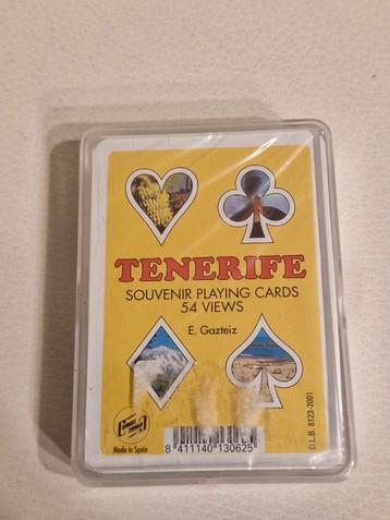 Tenerife Souvenir Speelkaarten - 54 Views beschikbaar voor biedingen
