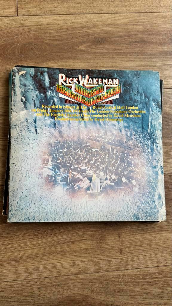 Rick Wakeman - Journey to the Centre of the Earth LP, Cd's en Dvd's, Vinyl | Rock, Gebruikt, Progressive, 12 inch, Ophalen of Verzenden
