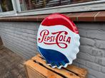 Pepsi Cola emaille reclamebord, Antiek en Kunst, Ophalen of Verzenden