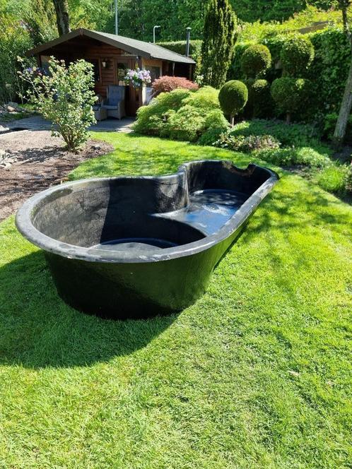 polyester vijverbak, Tuin en Terras, Vijvers, Gebruikt, Ophalen