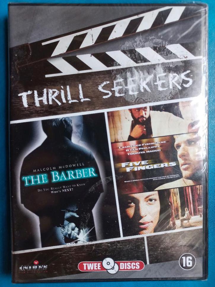 The Berber + Five Fingers (2 disc) nieuw in de verpakking, Cd's en Dvd's, Dvd's | Thrillers en Misdaad, Nieuw in verpakking, Actiethriller