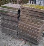 Op zoek!!Grote partij gewassen grindtegels 60x40 (200m2), Gebruikt, Ophalen of Verzenden, 10 m² of meer, Beton