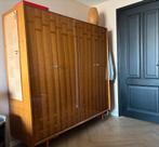 Vintage retro kledingkast jaren ’60 design, Huis en Inrichting, Kasten | Kledingkasten, Gebruikt, Vintage retro design midcentury