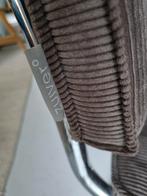 Ridge rib buisframestoel, Huis en Inrichting, Stoelen, Ophalen, Zo goed als nieuw, Grijs, Eén