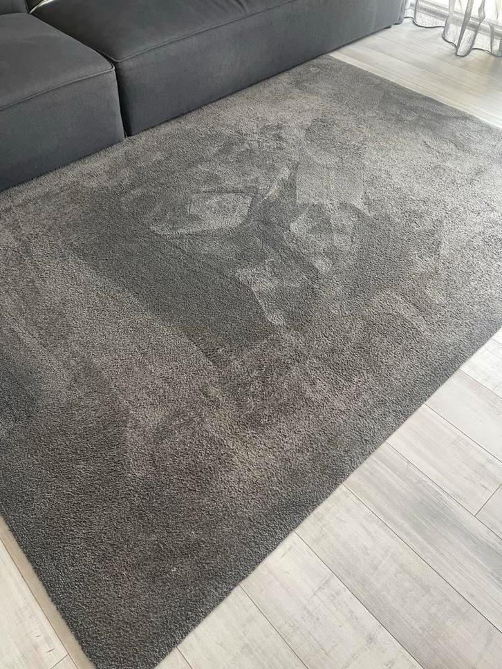 Donkergrijs Ravenna vloerkleed 160x230 cm, Huis en Inrichting, Stoffering | Tapijten en Kleden, Gebruikt, 150 tot 200 cm, 200 cm of meer
