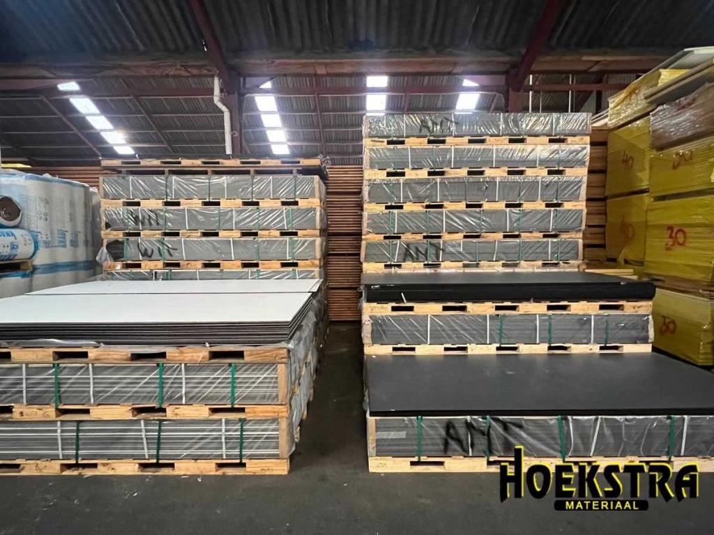 HPL-Plaat (Trespa) | Wit / Antraciet | Slechts €100,- !!, Doe-het-zelf en Verbouw, Platen en Panelen, Nieuw, HPL, Minder dan 20 mm