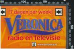 Sticker: Veronica - Radio en Televisie - 7 Dagen per week, Film, Tv of Omroep, Ophalen of Verzenden