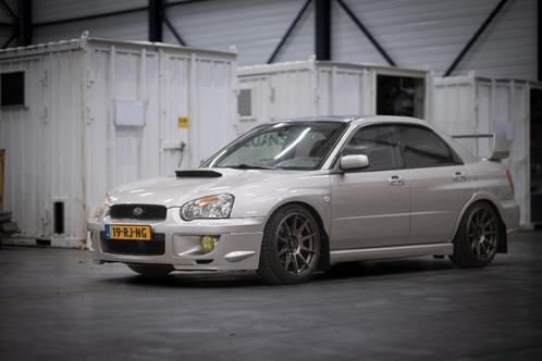 Subaru Impreza 2.0 Turbo WRX AWD 2005 Grijs, Auto's, Subaru, Particulier, Impreza, ABS, Airbags, Airconditioning, Android Auto