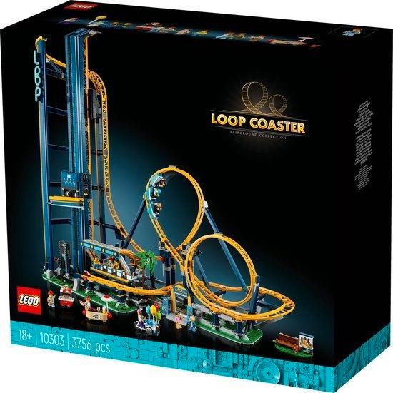 LEGO 10303 Loop Coaster inclusief power functie 1x opgebouwd, Kinderen en Baby's, Speelgoed | Duplo en Lego, Zo goed als nieuw