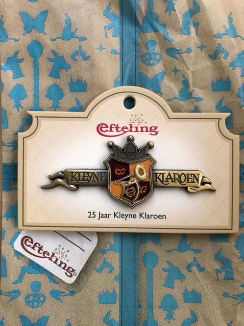 Efteling pin 25 jaar Kleyne Klaroen EPP489, Verzamelen, Efteling, Nieuw, Button of Speldje, Ophalen of Verzenden