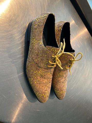 Mascolori herenschoenen geel/kurk maat 44 beschikbaar voor biedingen