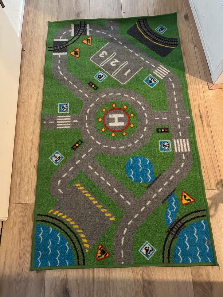 Speelkleed auto’s, Kinderen en Baby's, Speelgoed | Speelkleden, Zo goed als nieuw, Ophalen of Verzenden