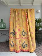 Vintage Kantha Quilt Sari India Deken, Ophalen of Verzenden, Nieuw