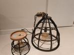 Birdie hang/plafondlampen industrieel, set van twee, Ophalen, Gebruikt, 75 cm of meer, Industrieel