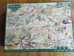 Postcards Puzzel Edith Holten Falcon 1000 stukjes NIEUW, Ophalen of Verzenden, 500 t/m 1500 stukjes, Nieuw, Legpuzzel