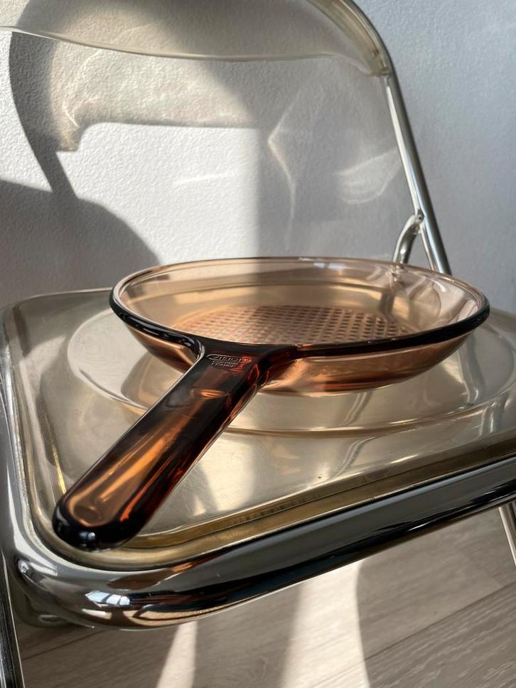 Vintage Vision Corning France Koekenpan 27,5 cm, Huis en Inrichting, Keuken | Potten en Pannen, Zo goed als nieuw, Koekenpan of Braadpan