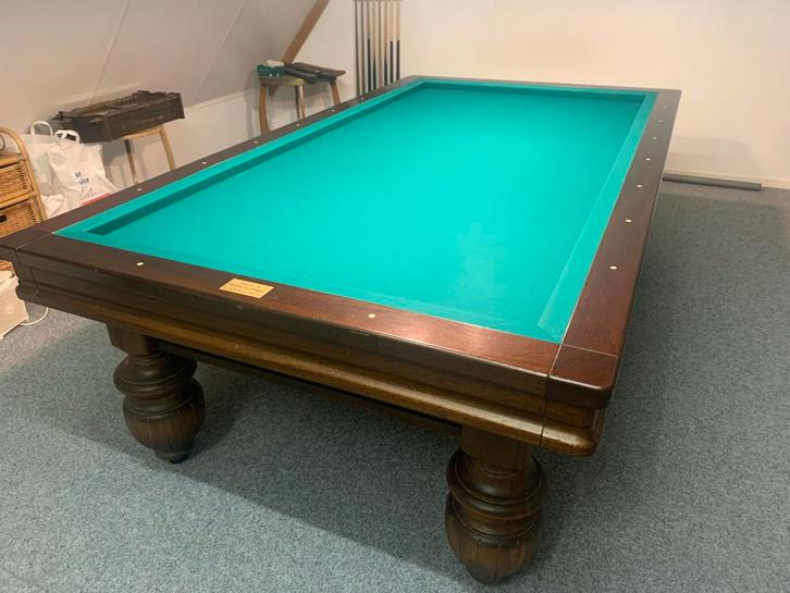 Klassieke Biljarttafel Bierling de Schepper, Sport en Fitness, Biljarten en Poolen, Gebruikt, Biljarttafel, Ophalen