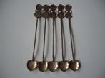 Aziatische lepeltjes, oud antiek met zilver gehalte., Ophalen of Verzenden