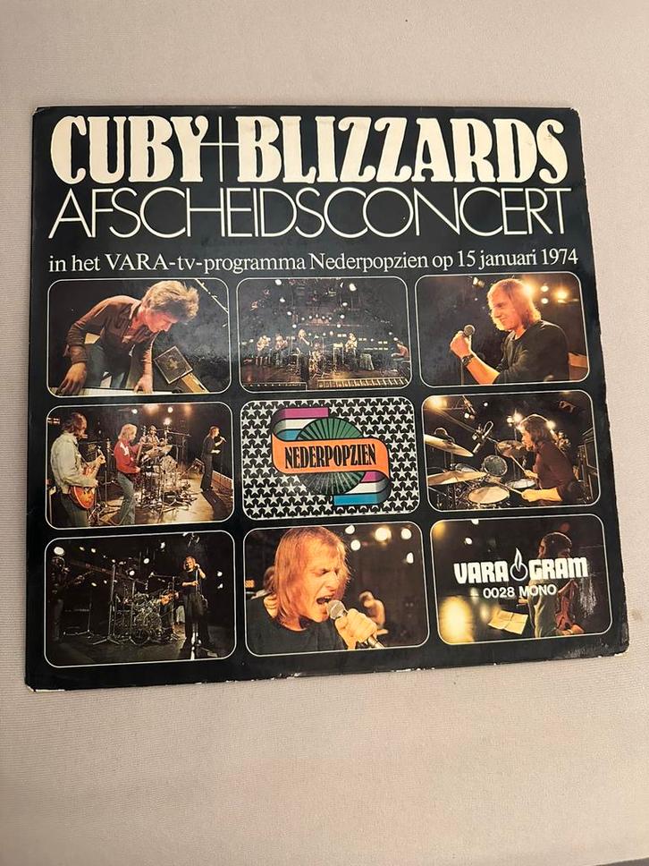 Cuby and the blizzards, lp, Afscheidsconcert, Cd's en Dvd's, Vinyl | Pop, Zo goed als nieuw, 1960 tot 1980, 12 inch, Ophalen of Verzenden