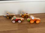 Le Toy Van houten dieren auto’s, Ophalen of Verzenden, Zo goed als nieuw